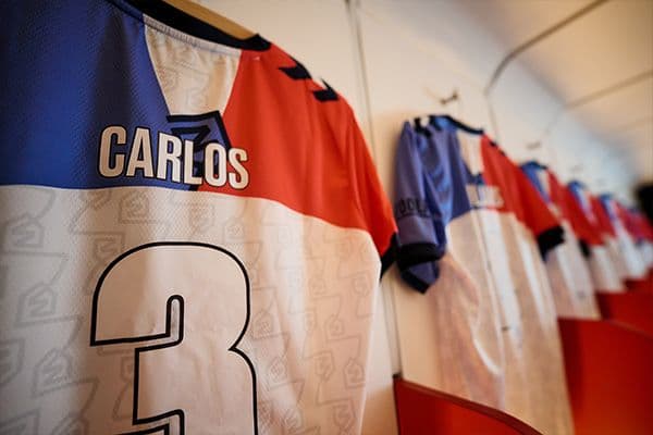 A walkout filmed in the players' tunnel