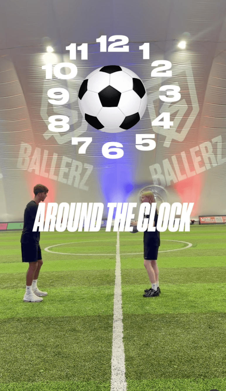 AROUND THE CLOCK… how many attempts do you think this took🫠🫡