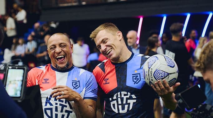 A football party on the indoor pitch at Ballerz®