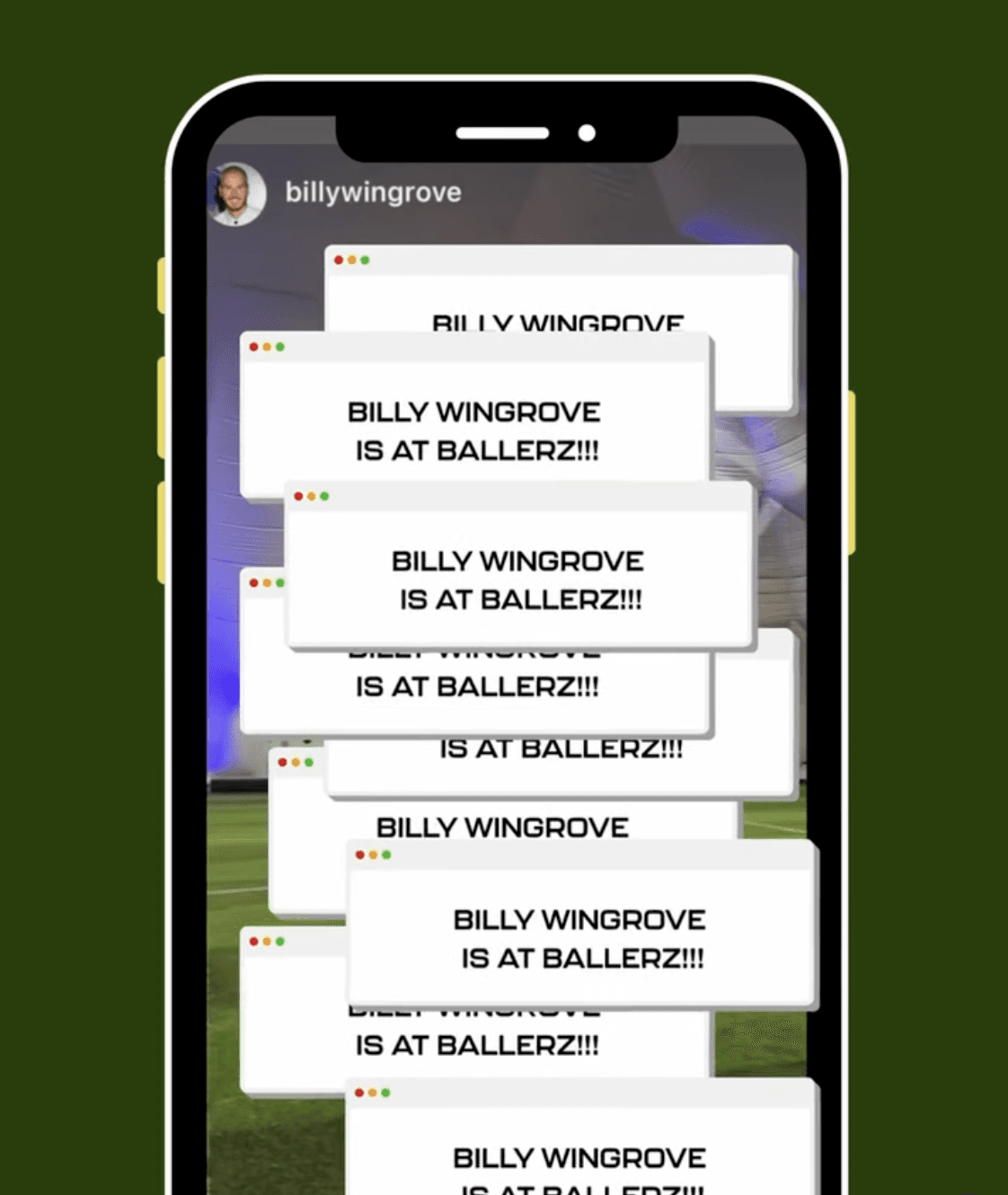 Billy Wingrove At Ballerz 🎥⚽️🤩
